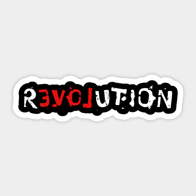 rEVOLution Sticker by KRUMULUS